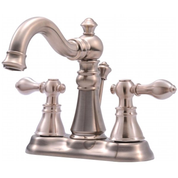 Templeton Two-Handle Brushed Nickel Victorian Series Lavatory Faucet TE84808